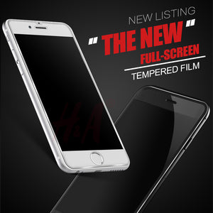 Aluminum alloy Tempered glass phone case For iphone 7 cases 6S 6 7 5 5S Full screen Protect coverage cover for iPhone 6 case