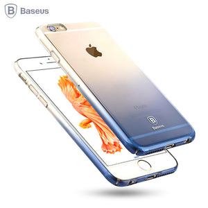 Baseus Gradient Case For iPhone 6 6S Ultra Thin Hard Back Case For iPhone 6 6S Plus Luxury Cover For iPhone 6Plus Coque Shell