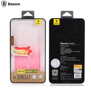 Baseus Gradient Case For iPhone 6 6S Ultra Thin Hard Back Case For iPhone 6 6S Plus Luxury Cover For iPhone 6Plus Coque Shell