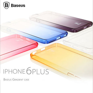 Baseus Gradient Case For iPhone 6 6S Ultra Thin Hard Back Case For iPhone 6 6S Plus Luxury Cover For iPhone 6Plus Coque Shell