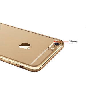 For Apple iPhone 6 6s plus 4.7'' 5.5'' Case Baseus Slim Crystal Clear TPU Silicone Protective Cover Cases