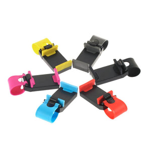 New Car Steering Wheel Bike Clip Mount Holder Car  Holder  for iphone /for Samsung /GPS Selfie Wholesale