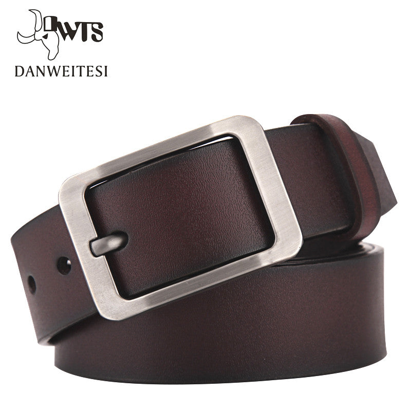 [DWTS]2017 belt men genuine leather luxury strap male belts for men buckle fancy vintage jeans cintos masculinos ceinture homme