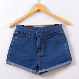 GOPLUS 2016 New  Hot Women's Jeans High Waist Stretch Denim Shorts Slim Jeans Feminino BrandSummer Spring Plus Size 26-32 C2296