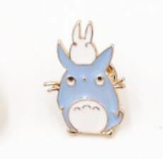 X181 Cartoon Cute Totoro Metal Brooch Pins Button Pins Jeans Bag Decoration Brooches Gift Wholesale