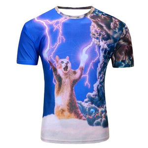 Brand New Summer Designer 3D Printed T Shirt Men'S Short Sleeve Tshirt Creative forest Men'S T-Shirt M-4XL plus size tops & tees