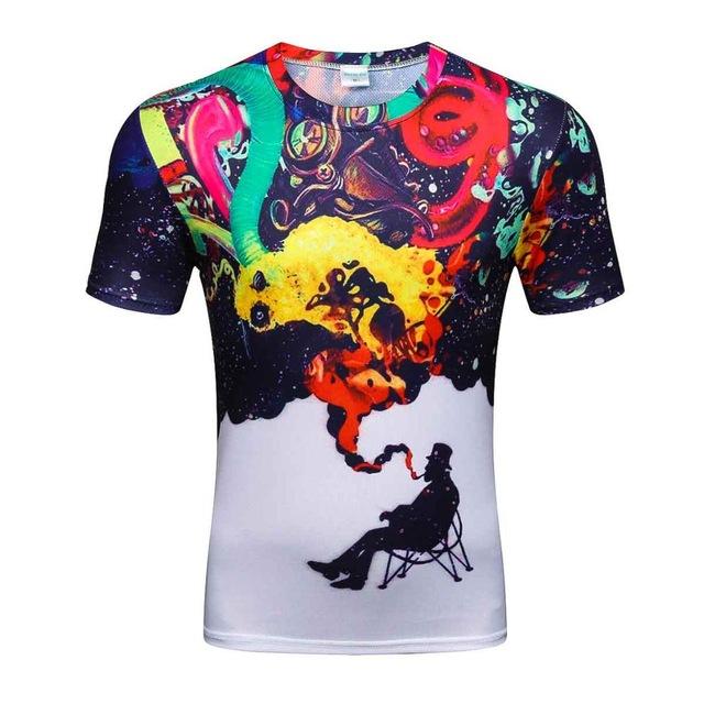 Brand New Summer Designer 3D Printed T Shirt Men'S Short Sleeve Tshirt Creative forest Men'S T-Shirt M-4XL plus size tops & tees