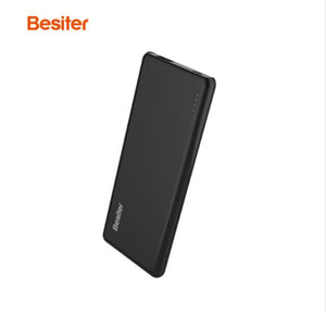 Besiter 10000mah Super Thin Slim Portable Fast Charger Dual USB Port For External Battery For iPhone For iPad For Mobile Phone