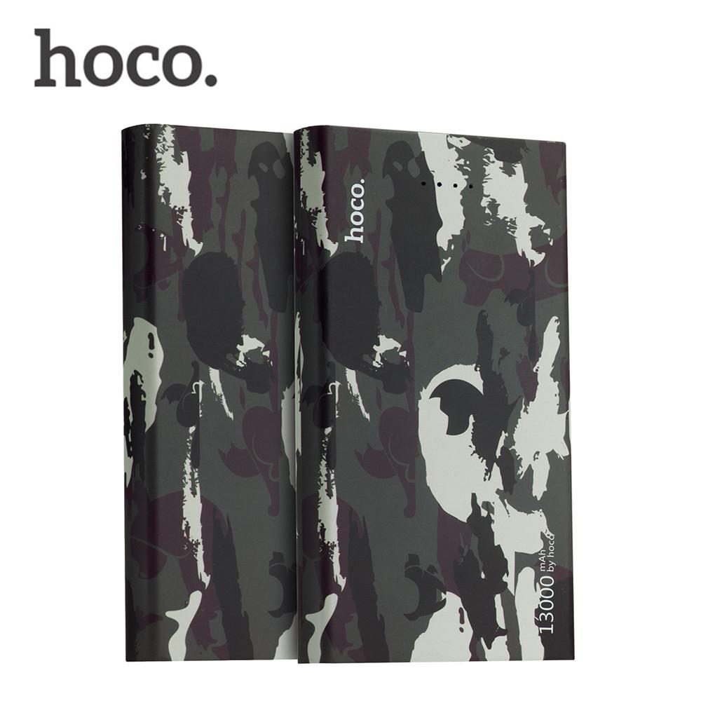 Original HOCO B12C 13000mAh Camouflage Cookie Mobile Power Bank Portable Charger Mobile Power Battery Backup Charger for iphone