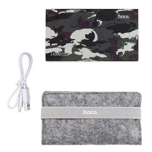 Original HOCO B12C 13000mAh Camouflage Cookie Mobile Power Bank Portable Charger Mobile Power Battery Backup Charger for iphone