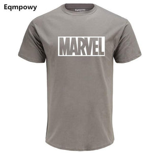 Eqmpowy 2017 New Fashion MARVEL t-Shirt men cotton short sleeves Casual male tshirt marvel t shirts men tops tees Free shipping