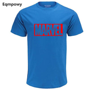 Eqmpowy 2017 New Fashion MARVEL t-Shirt men cotton short sleeves Casual male tshirt marvel t shirts men tops tees Free shipping