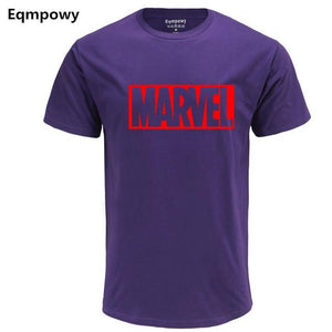 Eqmpowy 2017 New Fashion MARVEL t-Shirt men cotton short sleeves Casual male tshirt marvel t shirts men tops tees Free shipping