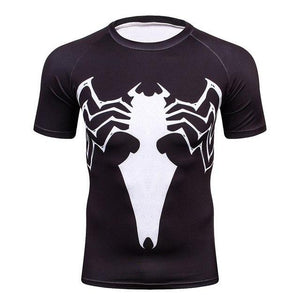 Men's Workout Clothes Short Sleeve Compression Shirt 3D Full Printing MMA Bodybuilding Tshirts Mens Gear Tee&Top Jerseys