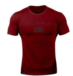 New  Clothing Fashion T Shirt Men Cotton Breathable Mens Short Sleeve Fitness t-shirt Crossfit Gyms Tee Tight Casual Summer Top