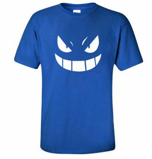 2017 Summer streetwear mma Pocket Monster Pokemon t-shirt Men hip hop casual Short Sleev Gengar Cartoon Anime tshirts man