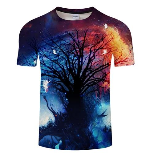 Blue Flaming tshirt Men t shirt 3d t-shirt Black Tee Casual Top Anime Camiseta Streatwear Short Sleeve Cloth DropShip ZOOTOPBEAR