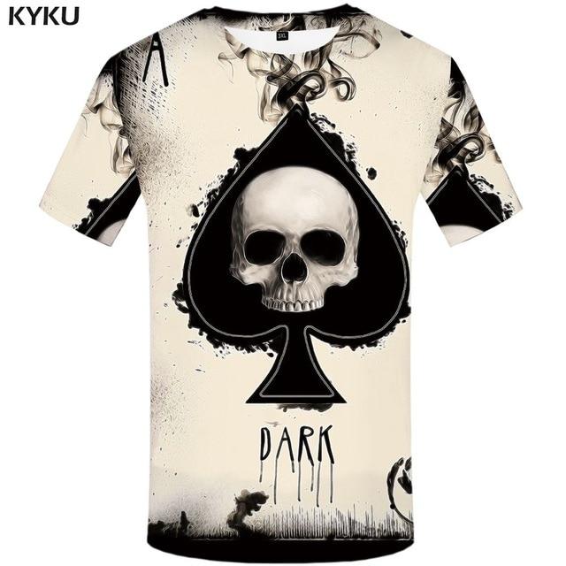 KYKU Elephant Tshirt Men Animal T-shirt Colorful Flower 3d Print T Shirt Anime Clothes Gothic Hip Hop Mens Clothing Streetwear