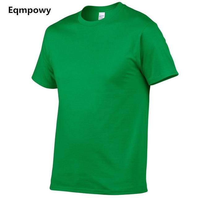 2018 Summer New High quality men T shirt casual short sleeve o-neck 100% cotton t-shirt men brand white black Red gray tee shirt
