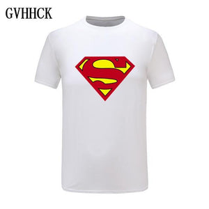 New Superman Tshirts Men Compression Shirts Batman Tops The Flash T-shirts Fitness Crossfit Tees Bodybuilding camiseta rashguard