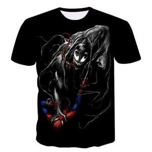 New arrive popular marvel movie venom t shirt men women 3D print fashion short sleeve tshirt streetwear casual summer tops S-4XL