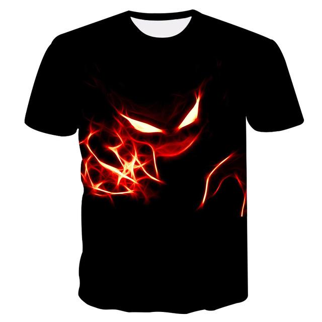 Newest Venom t-shirt 3D Printed T-shirts Men Women Casual Shirt Short Sleeve Fitness T Shirt Deadpool Tees Spider man Skull Tops