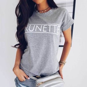 Fashion Summer Women Short Sleeve Basic T shirt Elegant Ladies Tee Shirt femme Casual Tops harajuku Hipster Cotton tshirt