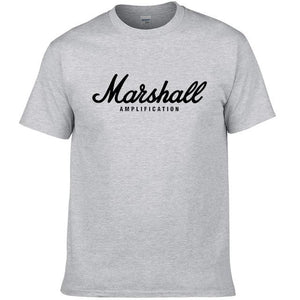 2017 hot sale summer 100% cotton Marshall t shirt men short sleeves tee hip hop streetwear for fans hipster XS-2XL #220