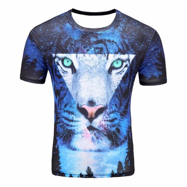 The New t shirts Fashion 3D t shirt With Print Design of vertigo tshirt Male Loose Streetwear t shirt men Tops Men's t-shirt