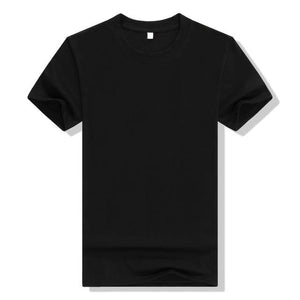 2018 New Solid color T Shirt Mens Black And White 100% cotton T-shirts Summer Skateboard Tee Boy Skate Tshirt Tops SA-95