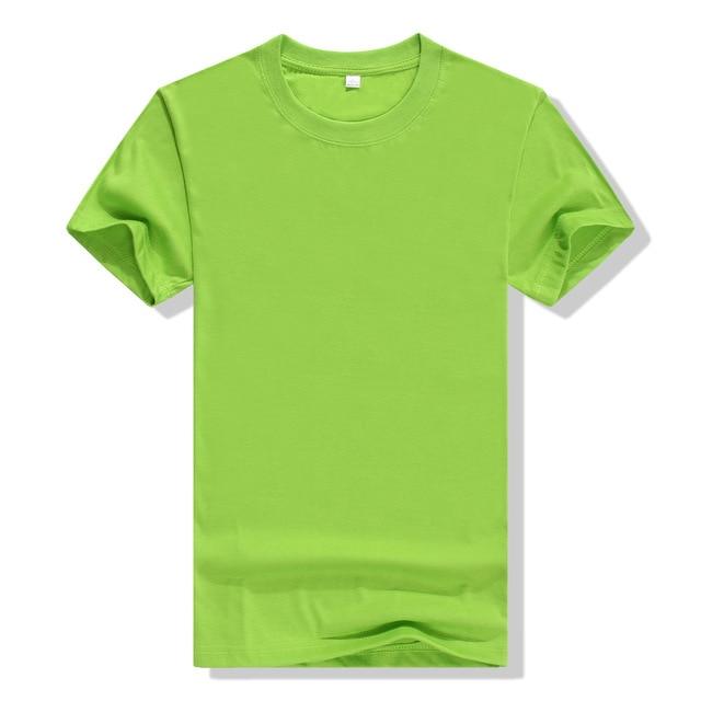 2018 New Solid color T Shirt Mens Black And White 100% cotton T-shirts Summer Skateboard Tee Boy Skate Tshirt Tops SA-95