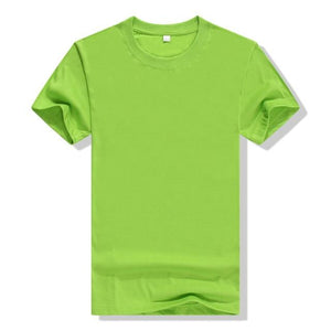 2018 New Solid color T Shirt Mens Black And White 100% cotton T-shirts Summer Skateboard Tee Boy Skate Tshirt Tops SA-95