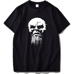 EU Size Venom T Shirt Men Cool Comic Originality Black Cotton T-shirt Anime High Quality Movie Tops Tee Homme