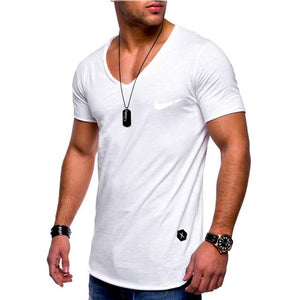 Newest 2019 Summer Men T-shirt Fashion Brand Logo Print Cotton T shirt Men Trend Casual Short sleeve Tshirt Tops tee