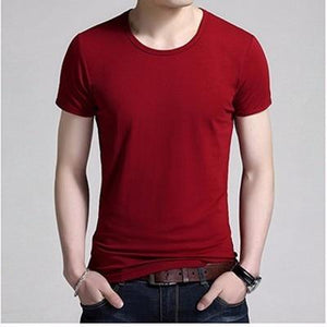 KOSMO MASA T Shirt Men Cotton 100 5XL O-neck Solid Short Summer Casual Men T-shirt White Funny Print Tshirt Men Plus Size MC0347