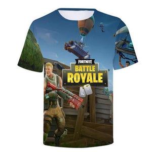 3D Print T Shirt Short Sleeve Tshirt Men Women Funny Tee Top Battle Royale t shirt men Fortnits Sweatshirt Shirts homme camiseta