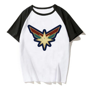 Newest Carol Danvers Captain Marvel 2019 T Shirt Men Tshirt Boy T-shirt America Camisas Men/women Male Streetwear Hiphop Clothes