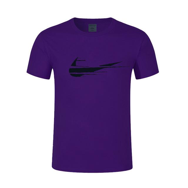 2018 New High quality brand men T-shirt casual short sleeve Round collar fashion cotton t shirts men tshirt harajuku