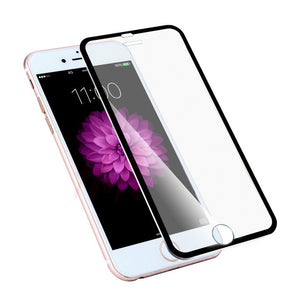 Aluminum alloy Tempered glass phone case For iphone 7 cases 6S 6 7 5 5S Full screen Protect coverage cover for iPhone 6 case
