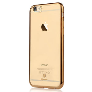 For Apple iPhone 6 6s plus 4.7'' 5.5'' Case Baseus Slim Crystal Clear TPU Silicone Protective Cover Cases