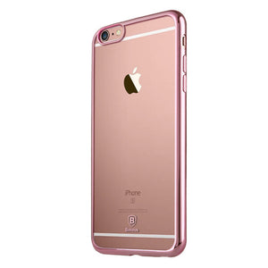 For Apple iPhone 6 6s plus 4.7'' 5.5'' Case Baseus Slim Crystal Clear TPU Silicone Protective Cover Cases