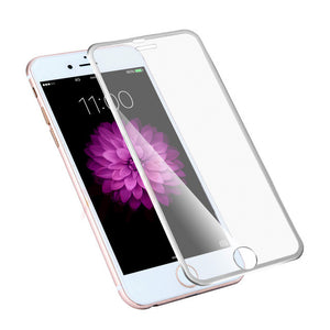 Aluminum alloy Tempered glass phone case For iphone 7 cases 6S 6 7 5 5S Full screen Protect coverage cover for iPhone 6 case