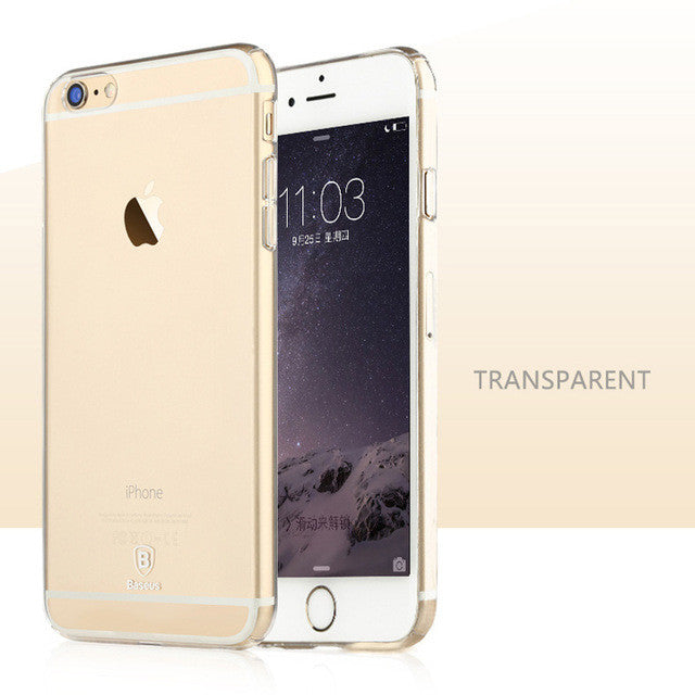 Baseus Gradient Case For iPhone 6 6S Ultra Thin Hard Back Case For iPhone 6 6S Plus Luxury Cover For iPhone 6Plus Coque Shell